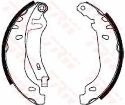 Set ganasce freno TRW GS8531
