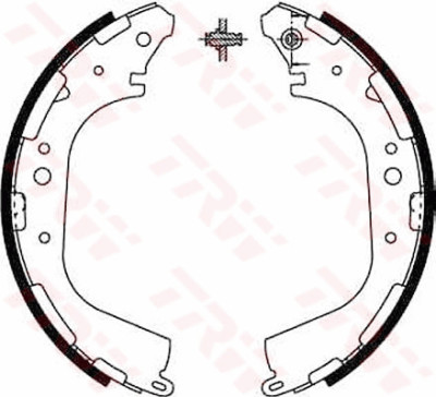 Set ganasce freno TRW GS8590
