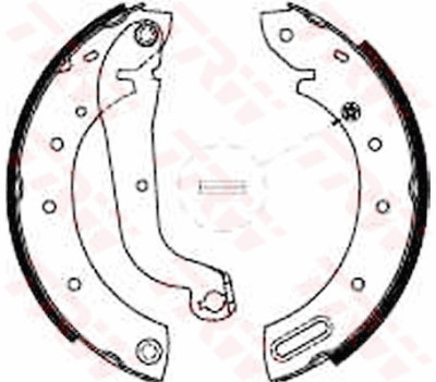 Set ganasce freno TRW GS8625