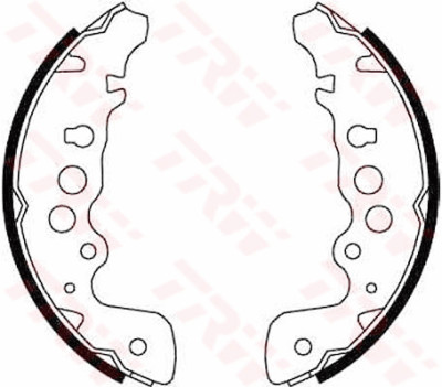 Set ganasce freno TRW GS8670