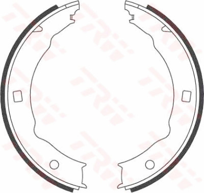 Kit ganasce freno, freno di stazionamento TRW GS8683