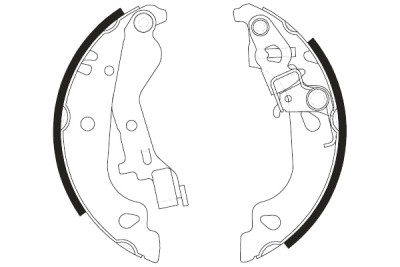Set ganasce freno TRW GS8686