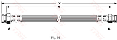Tubo freno TRW PHA135