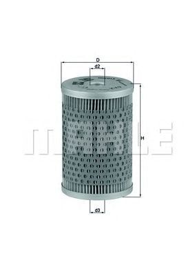 Filtro carburante MAHLE ORIGINAL KX9