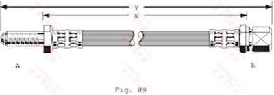 Tubo freno TRW PHB107