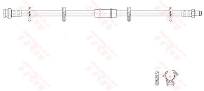 Tubo freno TRW PHB273