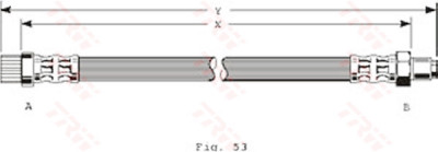 Tubo freno TRW PHB372