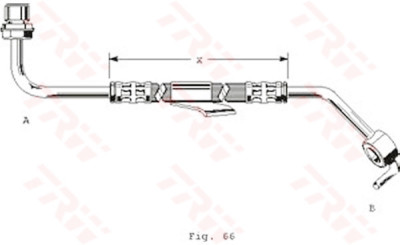 Tubo freno TRW PHD249