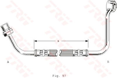 Tubo freno TRW PHD250