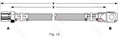 Tubo freno TRW PHD262