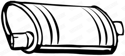 Silenziatore posteriore