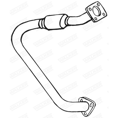 Tubo gas scarico