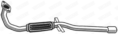 Tubo gas scarico