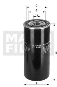 Filtro olio MANN-FILTER W 1150/7
