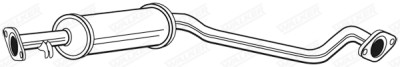 Silenziatore centrale Walker 21000