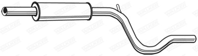 Walker 21430 Silenziatore centrale