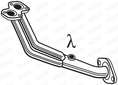Tubo gas scarico