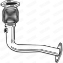 Tubo gas scarico