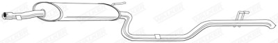 Walker 22614 Silenziatore posteriore