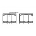 Set di 4 pastiglie freno ROADHOUSE 2044.02