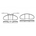 Set di 4 pastiglie freno ROADHOUSE 2048.02
