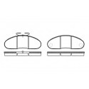 Set di 4 pastiglie freno ROADHOUSE 2048.10