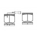 Set di 4 pastiglie freno ROADHOUSE 2063.02