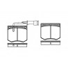 Set di 4 pastiglie freno ROADHOUSE 2063.02
