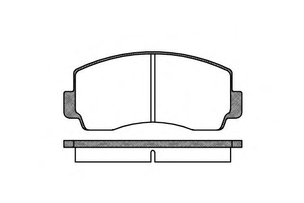 Set di 4 pastiglie freno ROADHOUSE 2094,00