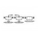 Set di 4 pastiglie freno ROADHOUSE 21187.02