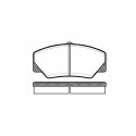 Set di 4 pastiglie freno ROADHOUSE 2206.00