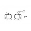 Set di 4 pastiglie freno ROADHOUSE 2263.02