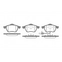 Set di 4 pastiglie freno ROADHOUSE 2390.11
