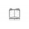 Set di 4 pastiglie freno ROADHOUSE 2420,00
