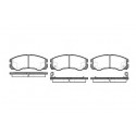 Set di 4 pastiglie freno ROADHOUSE 2425.02