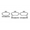 Set di 4 pastiglie freno ROADHOUSE 2490.02