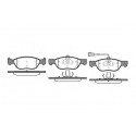 Set di 4 pastiglie freno ROADHOUSE 2587.21