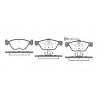Set di 4 pastiglie freno ROADHOUSE 2589.21