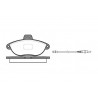 Set di 4 pastiglie freno ROADHOUSE 2602.02