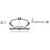 Set di 4 pastiglie freno ROADHOUSE 2650.22