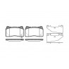 Set di 4 pastiglie freno ROADHOUSE 2666.32