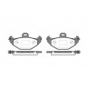 Set di 4 pastiglie freno ROADHOUSE 2686,00