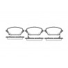 Set di 4 pastiglie freno ROADHOUSE 2694.02