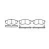 Set di 4 pastiglie freno ROADHOUSE 2749.02