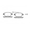 Set di 4 pastiglie freno ROADHOUSE 2858.11
