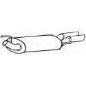 Walker 70612 Silenziatore posteriore