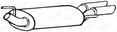 Walker 70612 Silenziatore posteriore