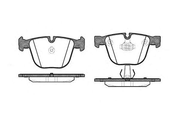 Set di 4 pastiglie freno ROADHOUSE 2892,00