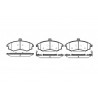 Set di 4 pastiglie freno ROADHOUSE 2893.02