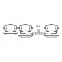 Set di 4 pastiglie freno ROADHOUSE 2897.02